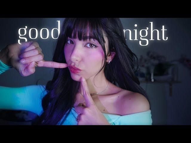 ASMR Kissing You Goodnight for Immediate Sleep  (  and   subtitles)