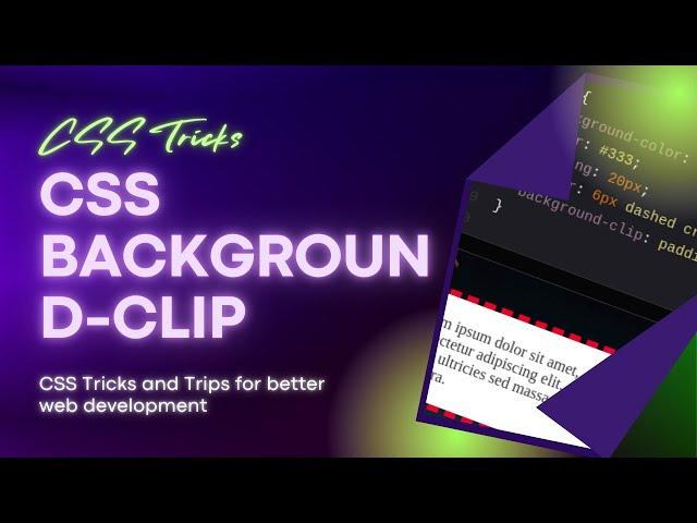 background clip property in css | How to control extention of color or image background