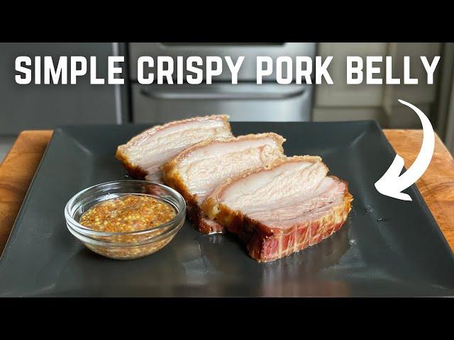 Simple Crispy Pork Belly