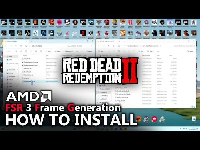 How to install AMD FSR 3 Frame Generation on Red Dead Redemption 2