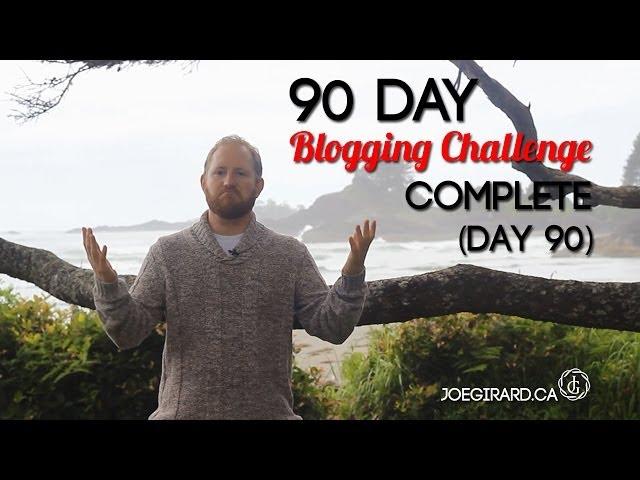 90 Day Blogging Challenge Complete: 90 Day Sprint - The Results