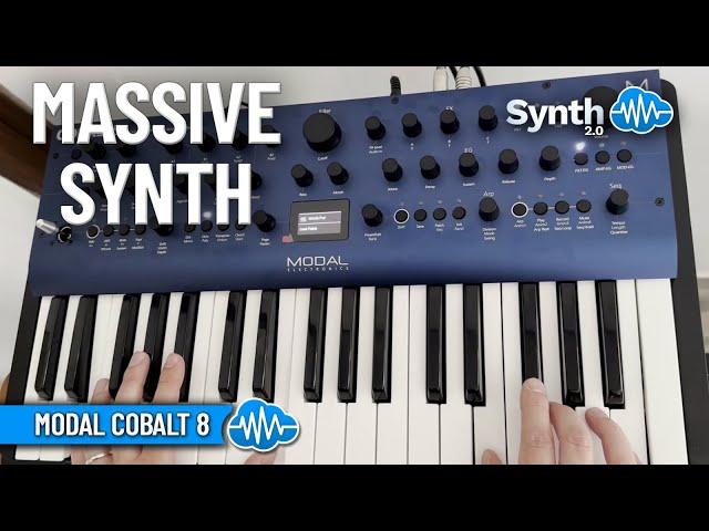 MASSIVE SYNTH (24 presets) | MODAL COBALT 8 | SOUND LIBRARY