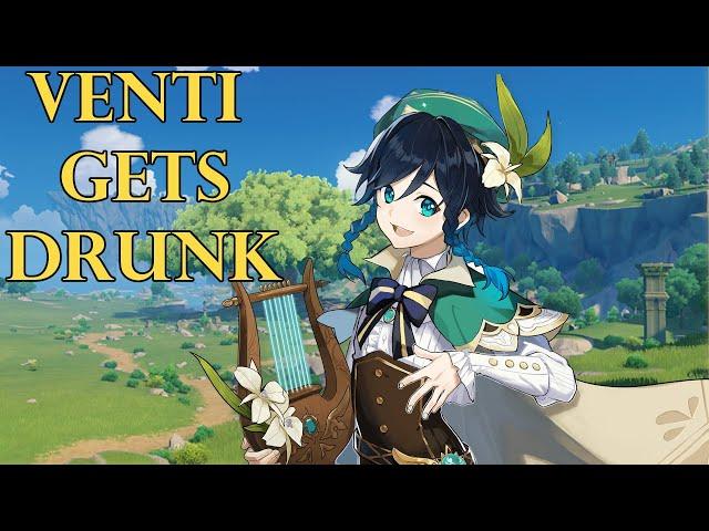 Venti Gets Drunk and... [Genshin Venti ASMR Roleplay] Listener x Venti [Romantic]