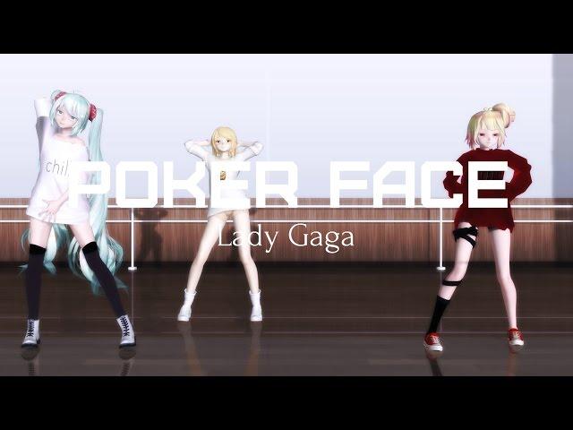 Poker Face - Lady Gaga/MMD