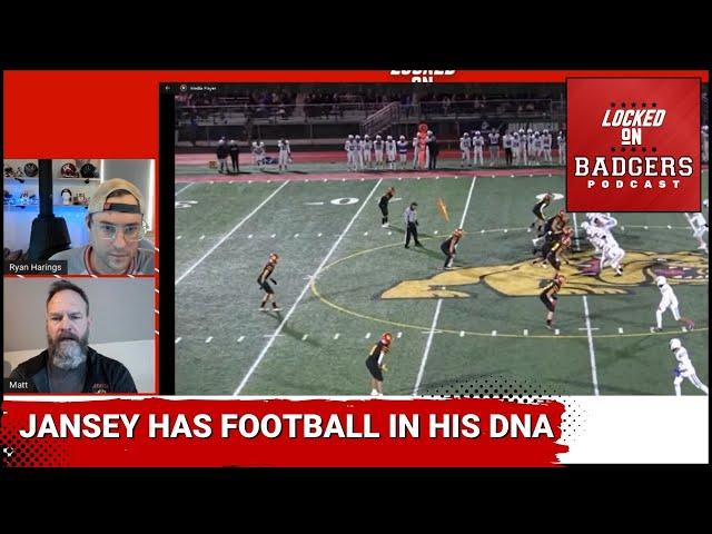 Breaking down Wisconsin Badgers football commit Tyler Jansey's game with his DC Matt Holm