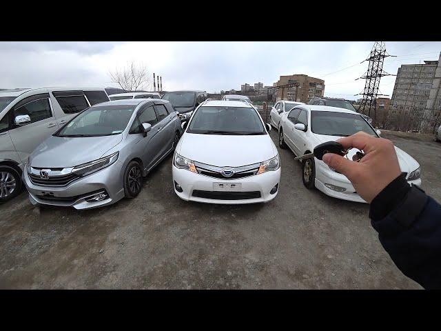 Toyota Corolla Fielder Гибрид с пробегом 121 000км. Что с батареей?