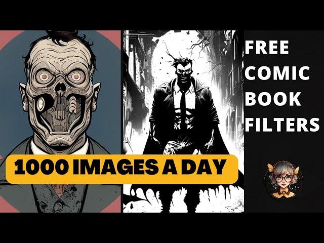 FREE Comic Book Ai Generator? Ideas & Graphic Novel Concept Art