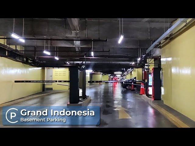 Tempat Parkir Basement Grand Indonesia (Update) - Carpark of Indonesia