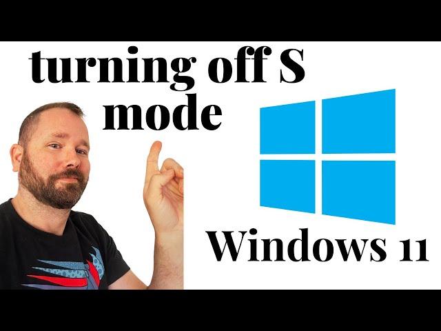 How to Disable and Turn off  S Mode in Windows 11 (2024)