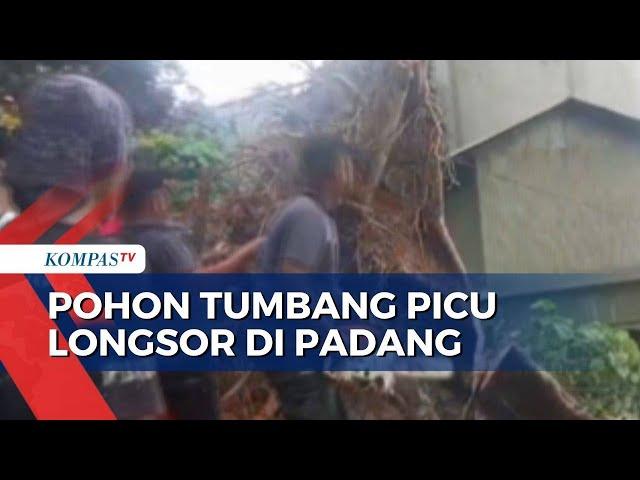 Imbas Cuaca Ekstrem, Longsor Melanda 2 Titik Kawasan Kota Padang