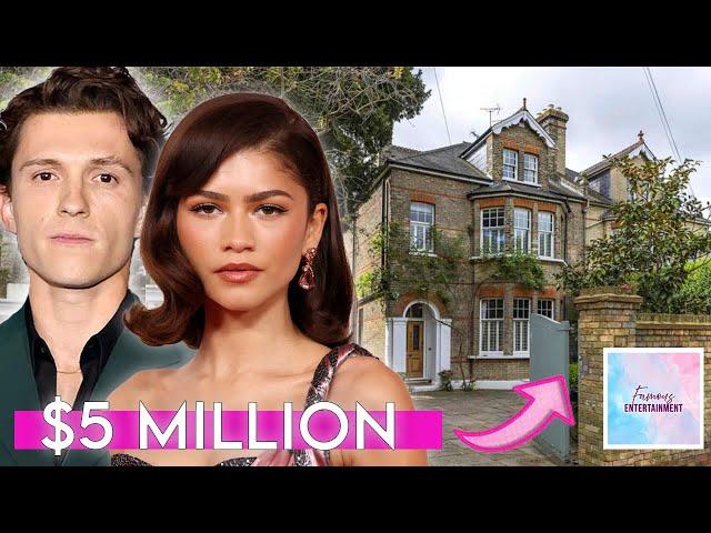 Zendaya & Tom Holland | House Tour 2025 | Their $5 Million London Mansion & More