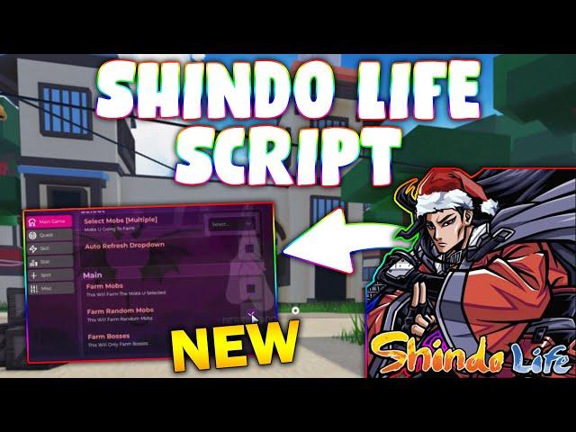 *NEW* Shindo Life Script (PASTEBIN 2024) (FAST AUTOFARM, INFINITE REROLLS, SCROLL FARM & MORE)