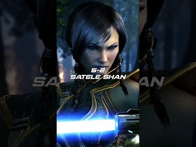 Satele Shan vs. Bastila Shan (Star Wars)