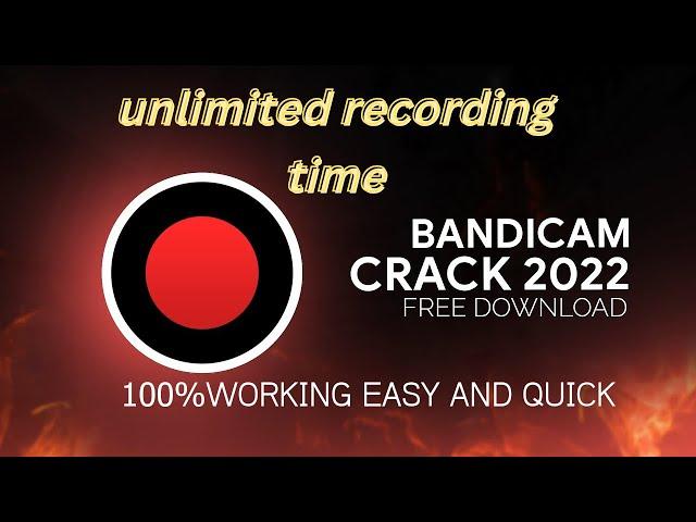 How to Download BANDICAM Cracked Version Latest |Unlimited recording time | 100% working| Bandicam