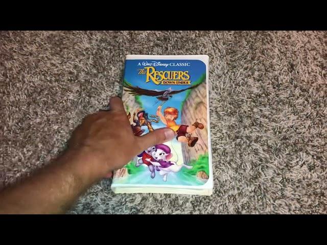 The Rescuers Down Under 1991 VHS Review