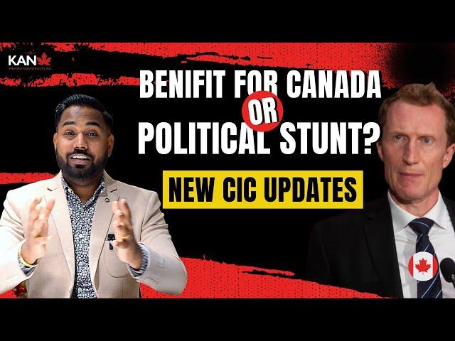 Game-Changer or Political Stunt? | New Canadian Immigration Policies | CIC Update | Marc Miller