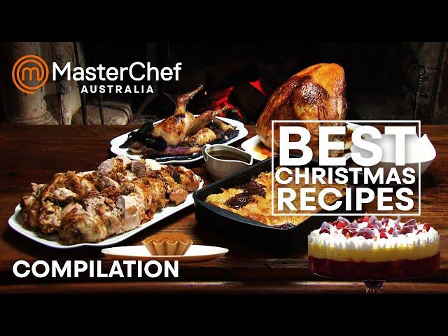 Best Christmas Recipes | MasterChef Australia | MasterChef World