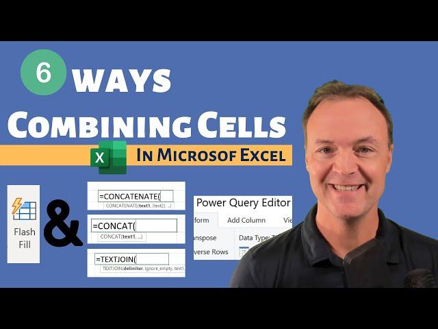 Learn Different Ways to Combine Cells in Microsoft Excel