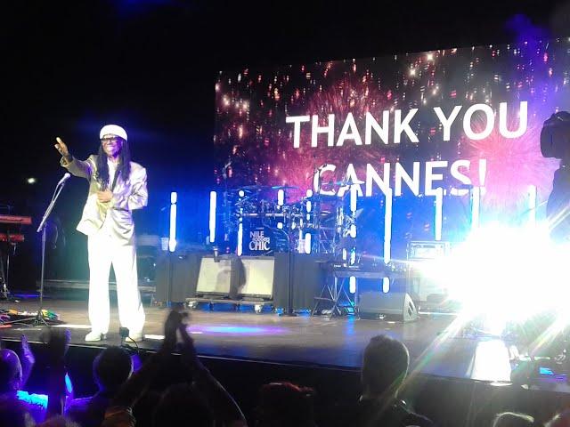 NILE RODGERS & CHIC LIVE CLIPS CONCERT @ PALAIS  DE FESTIVAL CANNES (F)  - 23 JULY 2024