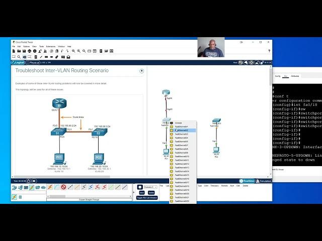 Inter-VLAN Routing - Router on a stick