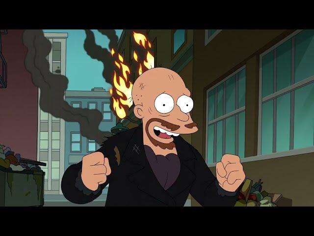 Fry Becomes Lars | Futurama