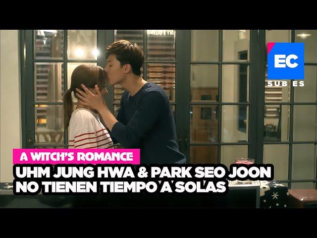 A Witch’s Romance | Uhm Jung Hwa y Park Seo Joon no tienen tiempo a solas | #EntretenimientoKoreano