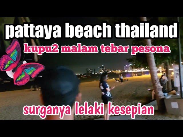 Pantai Pattaya City Thailand Surganya Lelaki Kesepian