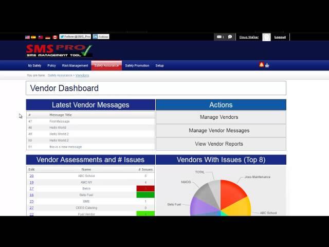 SMS Pro Vendor Dashboard