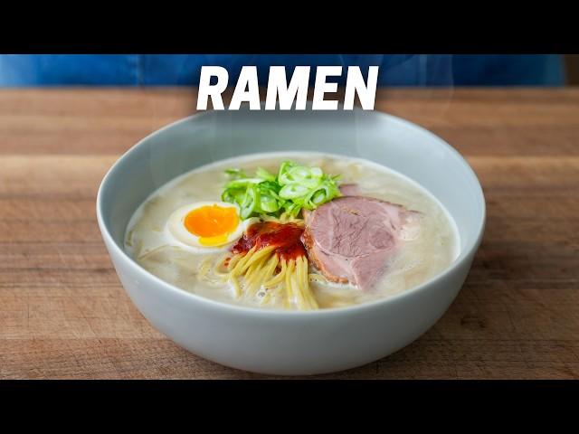 Rich and Creamy Tonkotsu Ramen (with Noodle Recipe)