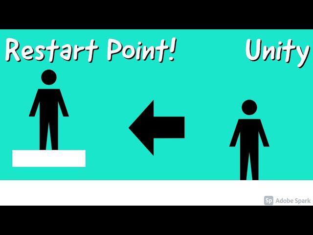 How To Make a RESTART POINT In Unity! (On Button Press)