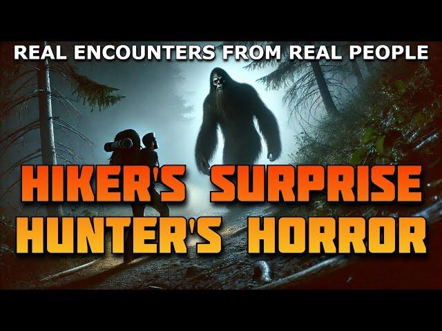 HUNTER'S HORROR - REAL BIGFOOT ENCOUNTERS FROM REAL PEOPLE