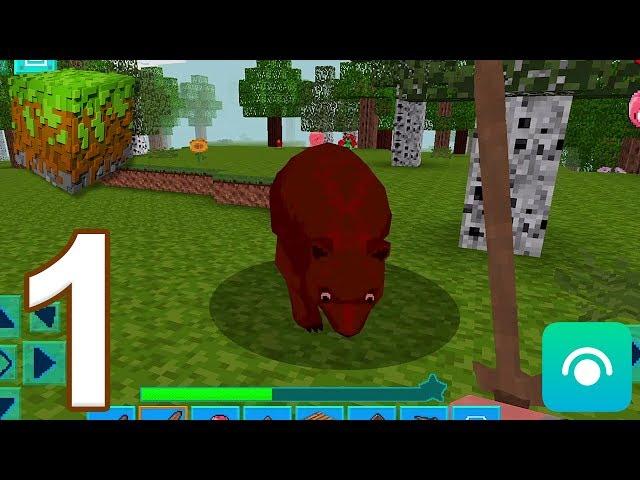 RealmCraft - Gameplay Walkthrough Part 1 - Survival (iOS, Android)