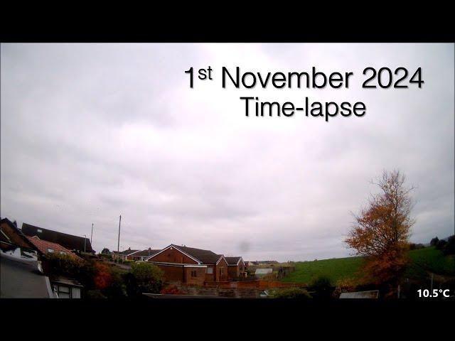 1 November 2024 Time-lapse