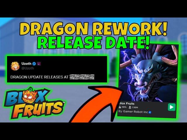 NEW Dragon V2 Rework Release Date! NEW Leaks! (Blox Fruits)