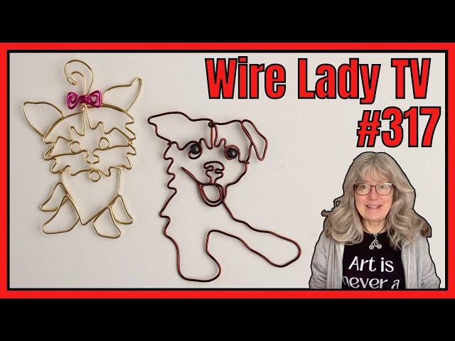 Making Yorkshire Terrier Pendants // Wire Lady TV Ep 317 Livestream Replay