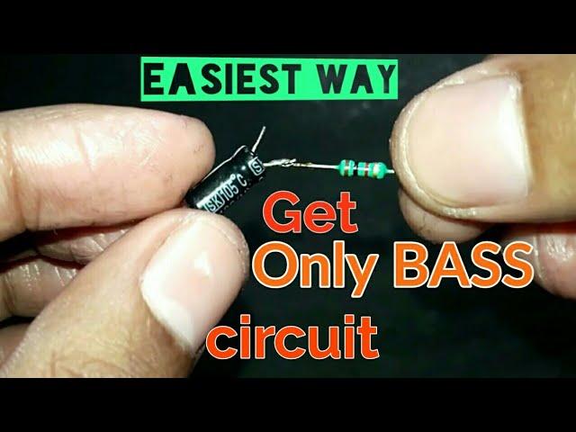 Only Bass | How to make a low pass filter for subwoofer | HINDI |