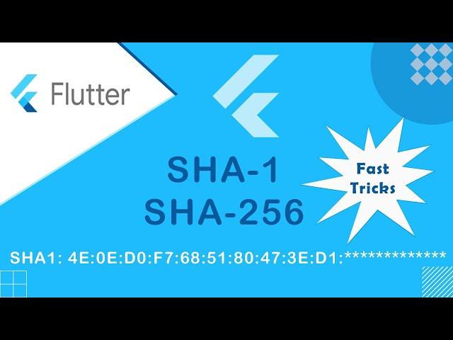 How to Get SHA1 or SHA-256 key in Android Studio for firebase Flutter