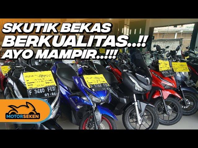 BEAT, SCOOPY, VARIO SAMPAI MIO BEKAS BERDERET, MULAI DARI RP 5 JUTAAN | Motorseken