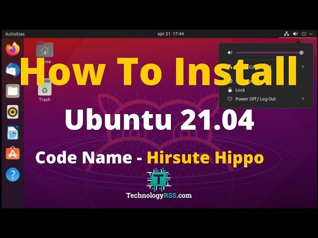 How To Install Ubuntu 21.04 Server Code Hirsute Hippo