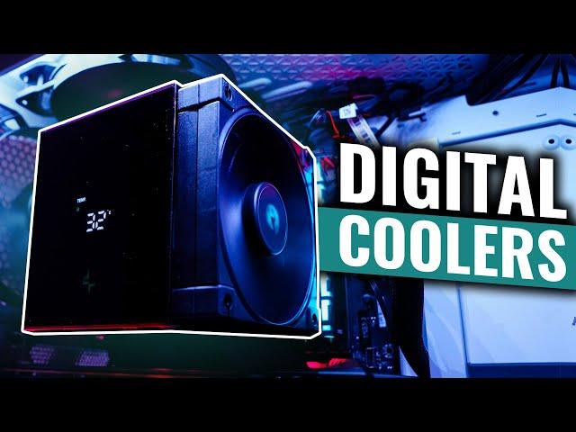 DeepCool's New Digital CPU Coolers Review!