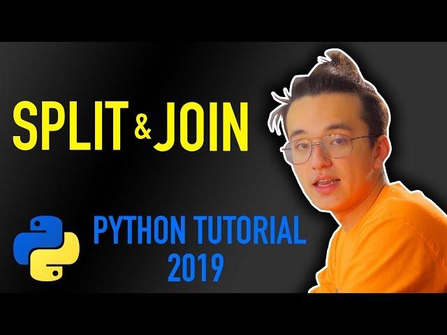 12 - how do I split a string in python? (Python tutorial for beginners 2019)