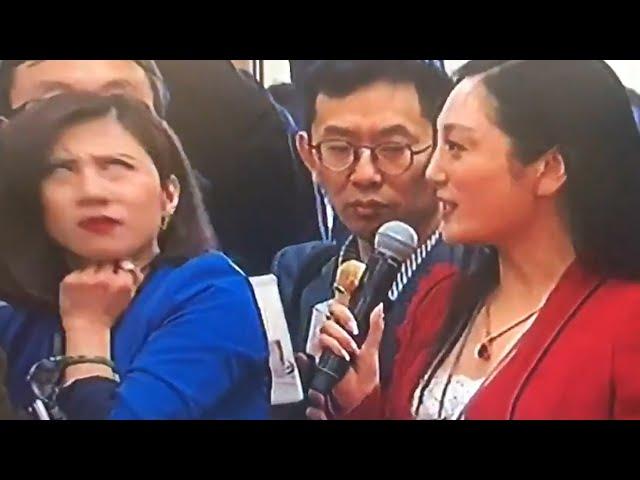 Chinese reporter’s dramatic eye-roll goes viral, then gets censored