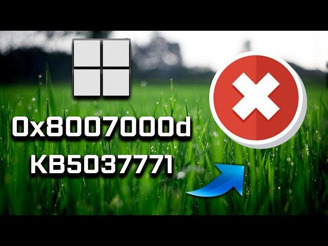 FIX KB5037771 Update Not Installing Error Code 0x800f0922 On Windows 11 Version [23H2/22H2]