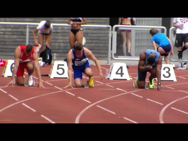 Der schnellste Mann Baden-Württembergs Alex Schaf, 100 m Sprint