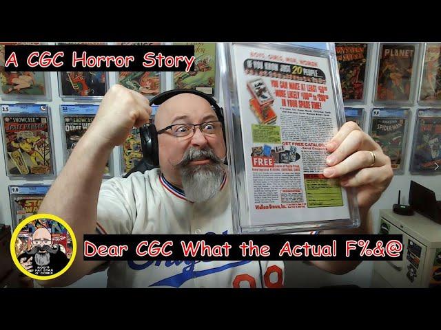 WTF CGC - How is this even possible?  Comic book grading gone wrong.