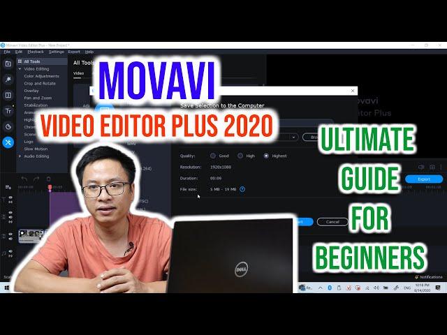 Movavi Video Editor Plus 2020 Tutorial - Designed For Beginners