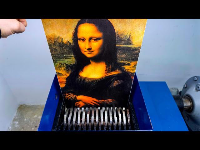 Shredding Mona Lisa!