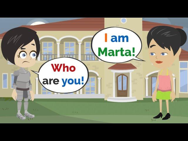 Markus is a GIRL ... | Basic English conversation | Learn English | Like English