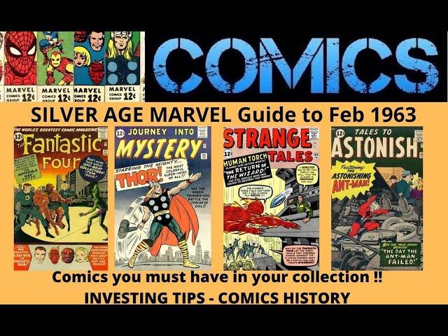 SILVER AGE Marvel Comics Feb 1963 Comic Book Investing key issues Jack Kirby Terry Hoknes