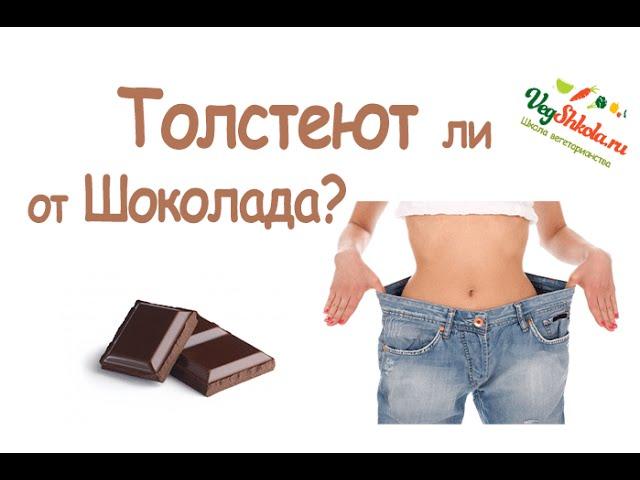 Толстеют ли от шоколада? Вегетарианство. Vegshkola.RU (Майкл Грегер)